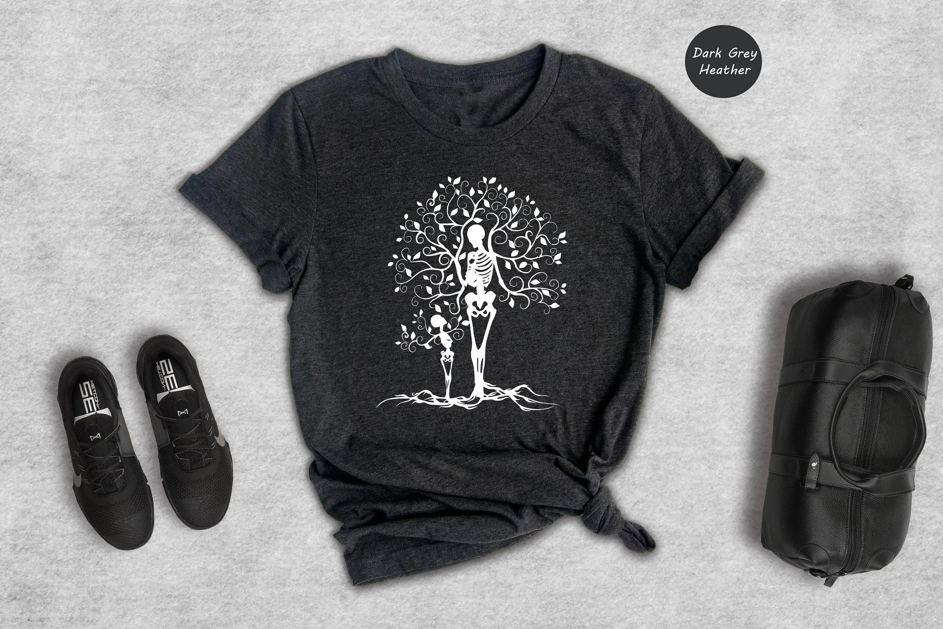 Skeleton Parent Tree T Shirt P - Plant Parental 리뷰 및 가격