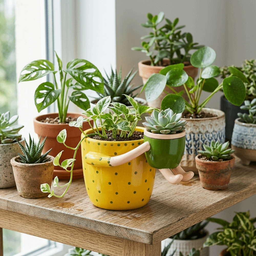 Resin Parent-child Flowerpot F - Plant Parental 리뷰 및 가격