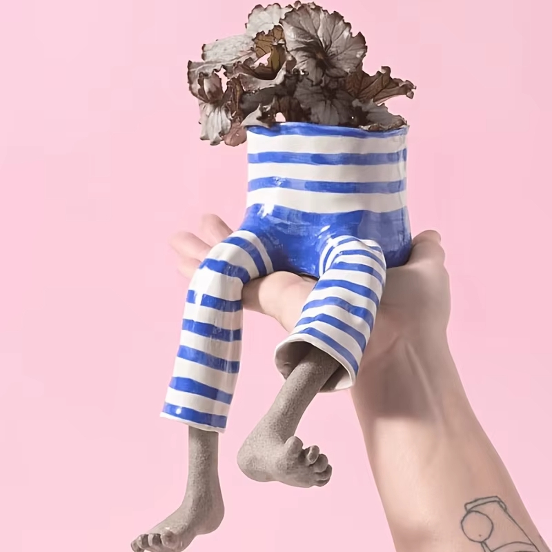 Whimsical Resin Leggy Planter  - Plant Parental 리뷰 및 가격