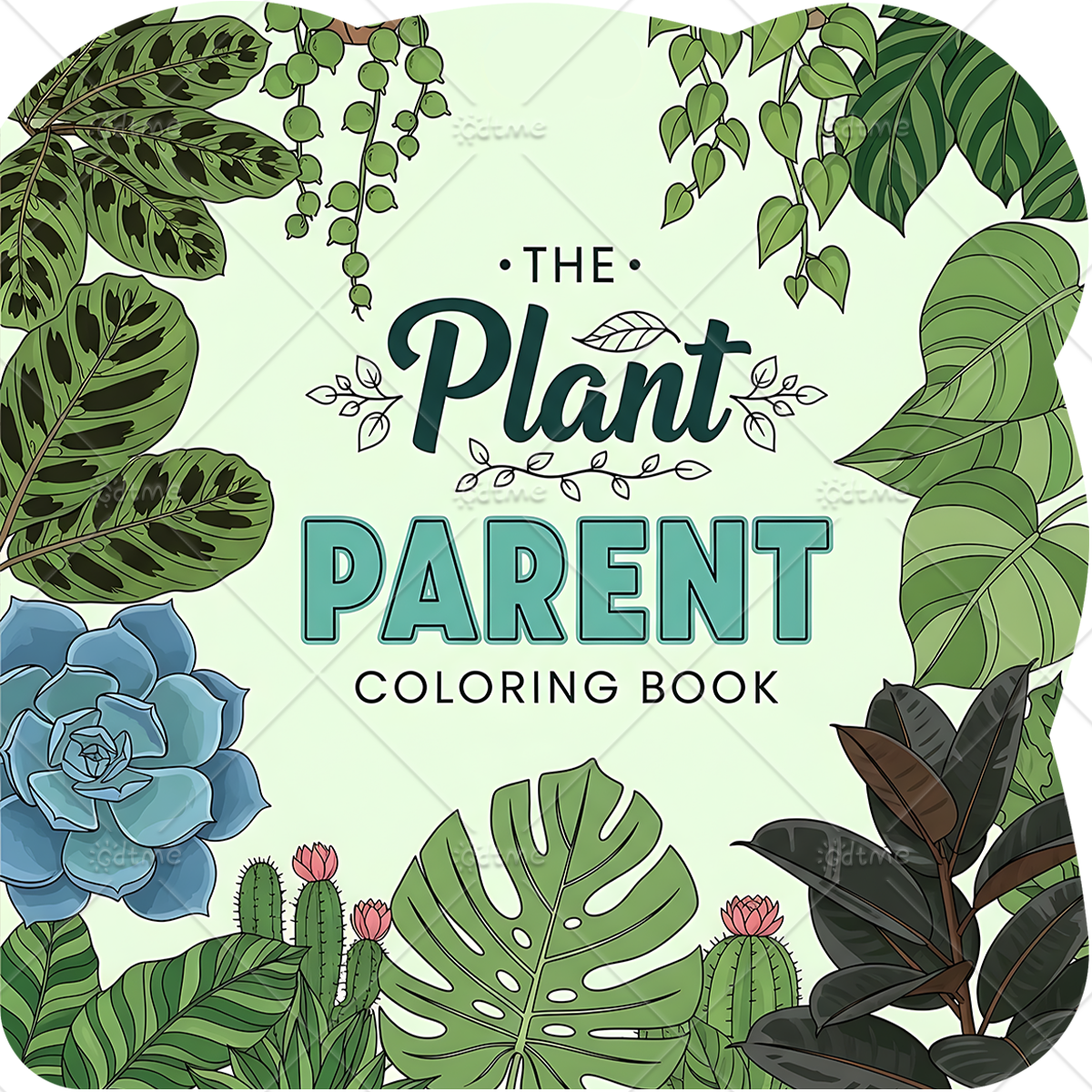 THE Plant PARENTE Coloring Boo - Plant Parental 리뷰 및 가격