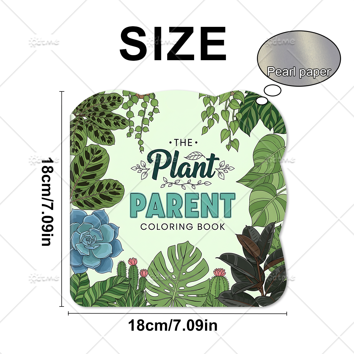 THE Plant PARENTE Coloring Boo - Plant Parental 리뷰 및 가격