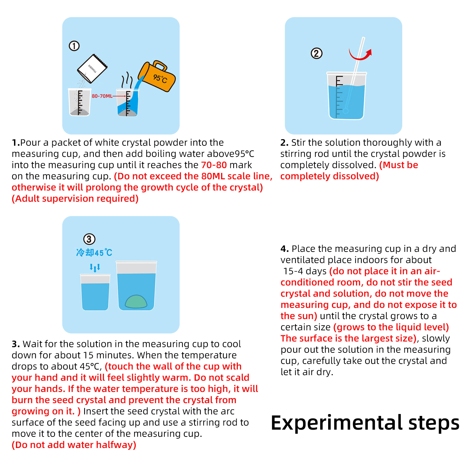 Crystal planting DIY scientifi - Plant Parental 리뷰 및 가격